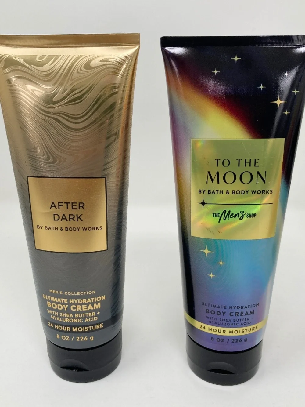 Bath and body Works Mens Body Cream After Dark & To The Moon